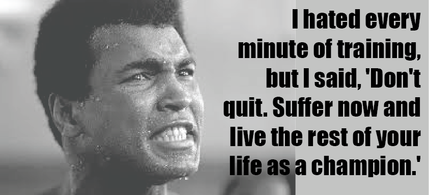 Suffer Now and Live the rest of your Life as a Champion. Don't quit suffer Now and Live the rest of your Life as a Champion. Suffer формы.